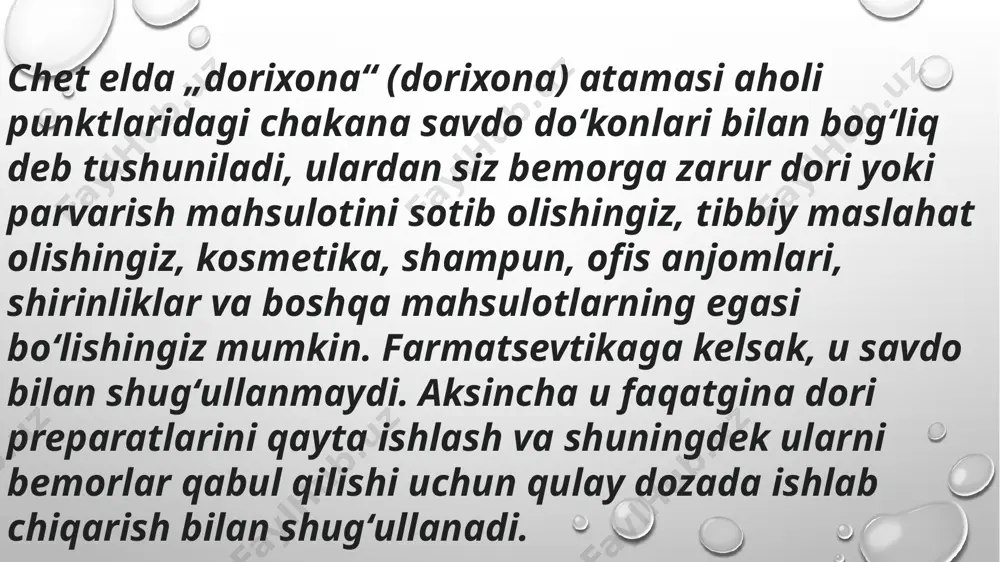 farmatsevtika dori preparatlari va moddalarni ishlab chiqarish jarayoni - Page 5