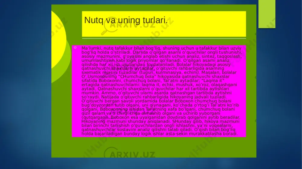 bilish jarayonlari va uning xususiyatlari - Page 5