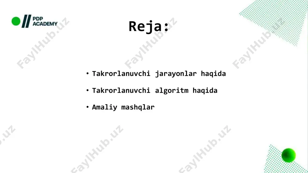 takrorlanuvchi algoritmlar - Page 2
