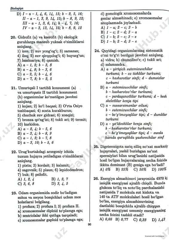 biologiya testi - Page 5
