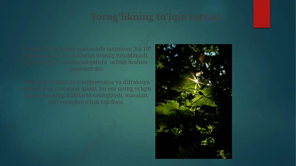 yorug'likning to'lqin tabiati - Page 3