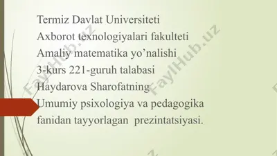 elektronpedagogika asoslari prezintatsiyasi — PPTX