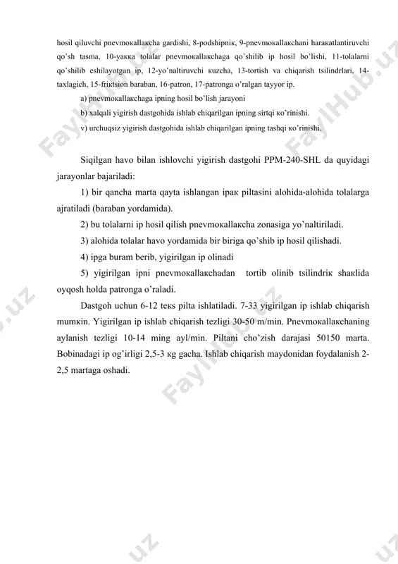 ipак tоlаlаrini yigirishdа yangi yo’nаlishlаr - Page 5