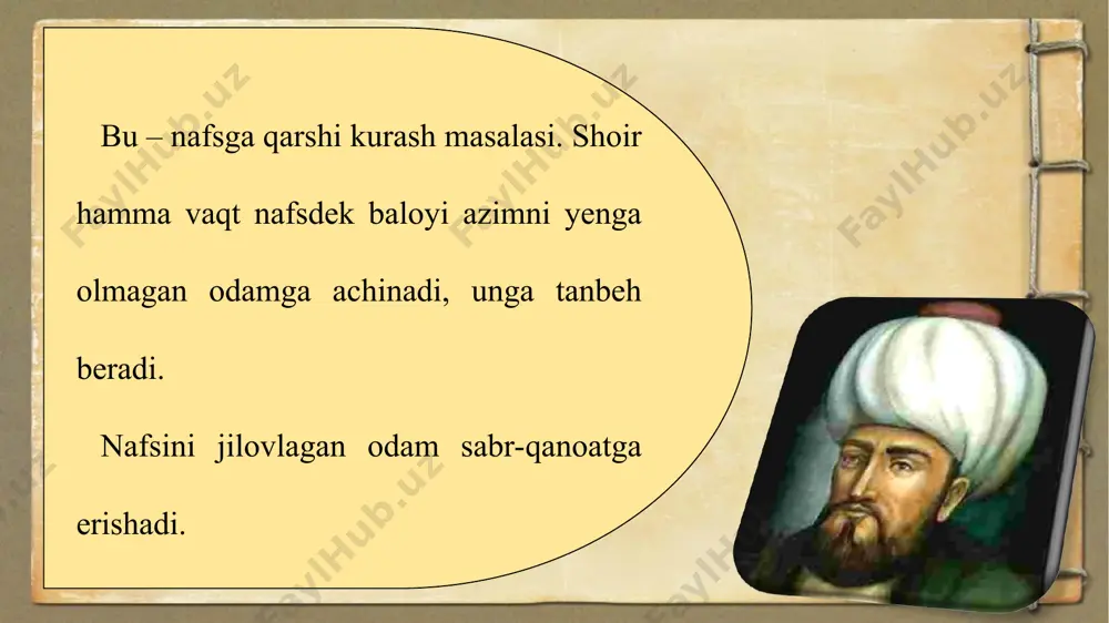 ahmad yassaviy hikmatlari haqida 10 - sinf - Page 5