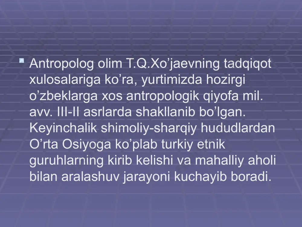 o’zbekxalqining shakllanish jarayoni - Page 4