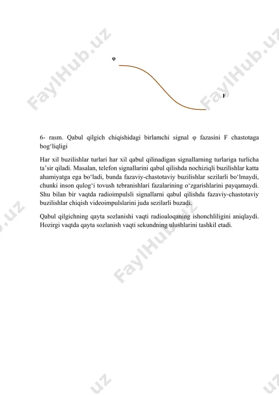radioqabul qilish qurilmalari sifat ko‘rsatkichlari - Page 5