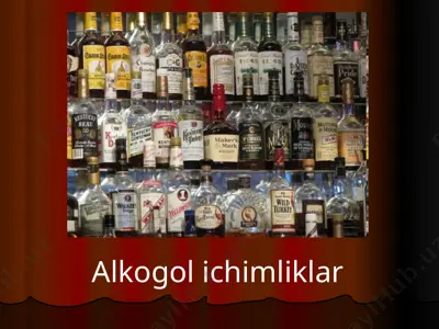 alkogol ichimliklar — PPT