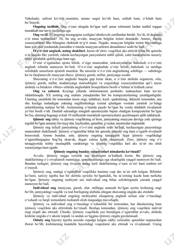 yoni bilish mumkinligini inkor etmaydilar biroq bilimning haqiqiyligiga shubha bildiradilar. bilimga chanqoq bo‘lgan, bilishga harakat qilayotgan odam optimist: «men buning nimaligini bilmayman, biroq bilishga umid qilaman», deydi. agnostik esa, «men buning nimaligini bilmayman va hech qachon bila olmayman», deb ta’kidlaydi. yuzaki skeptitsizm, ko‘r-ko‘rona fanatizm kabi, dunyoqarashi tor odamlarda ko‘p uchraydi. f.laroshfuko ta’biri bilan aytganda, kaltabin odamlar odatda o‘z dunyoqarashi doirasidan chetga chiqadigan hamma narsani qoralaydi. biroq oqilona darajadagi skeptitsizm foydali va hatto zarur. bilish usuli sifatida skeptitsizm shubha shaklida amal qiladi, bu esa haqiqatning tagiga etish sari tashlangan qadamdir. shubha eskirgan, qotib qolgan aqidalardan voz kechadi, ularga putur etkazadi. u – rivojlanayotgan fanning muhim unsuri. bilimsizlik qayd etadi va inkor qiladi, bilim – shubhalanadi. agnostitsizmga olib keluvchi asosiy muammo shundan iboratki, narsa yoki hodisani bilish jarayonida bu narsa yoki hodisa albatta bizning tafakkur va sezgi a’zolarimizda aks etadi. bu narsa yoki hodisa bizning tafakkur va sezgi a’zolarimizda aks etish natijasida …