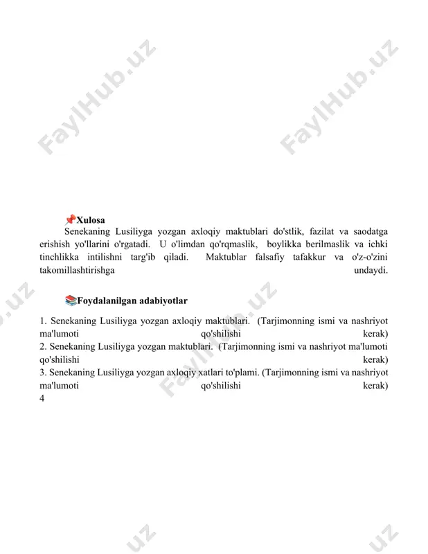 senekaning “lutsiliyga axloqiy xatlari” - Page 5