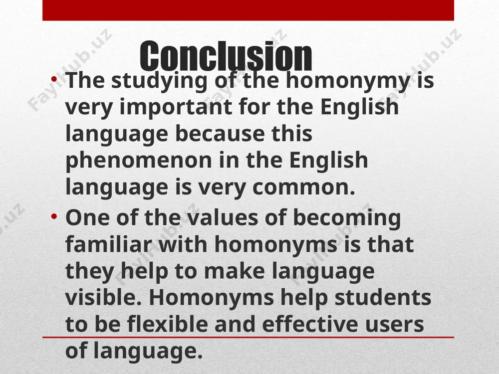 sources of homonyms - Page 5