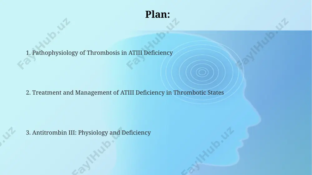 otic events (dvt, pe) reduction, through imaging (e.g., ultrasound) or clinical symptom improvement (reduced leg swelling, chest pain), is critical for evaluating treatment success; a reduction of 50% in event risk is a common goal. monitoring antithrombin iii (atiii) levels using chromogenic assays or elisa is crucial; target therapeutic levels are typically 80-120% of normal, and frequent monitoring (e.g., 2-3 times weekly initially) is needed to optimize dosing and efficacy. assessment of coagulation parameters, including pt, aptt, and thrombin time, provides indirect evidence of atiii therapy effectiveness, showing improvement in clotting times. significant deviations from established ranges warrant immediate attention. antitrombin iii concentrate: types and administration while rapid administration is sometimes needed in acute thrombotic events, the infusion rate for atiii concentrates is typically controlled to minimize adverse reactions; rates may range from 2 to 5 ml/min, adjusted according to patient response and clinical guidelines. administration routes for atiii concentrate …