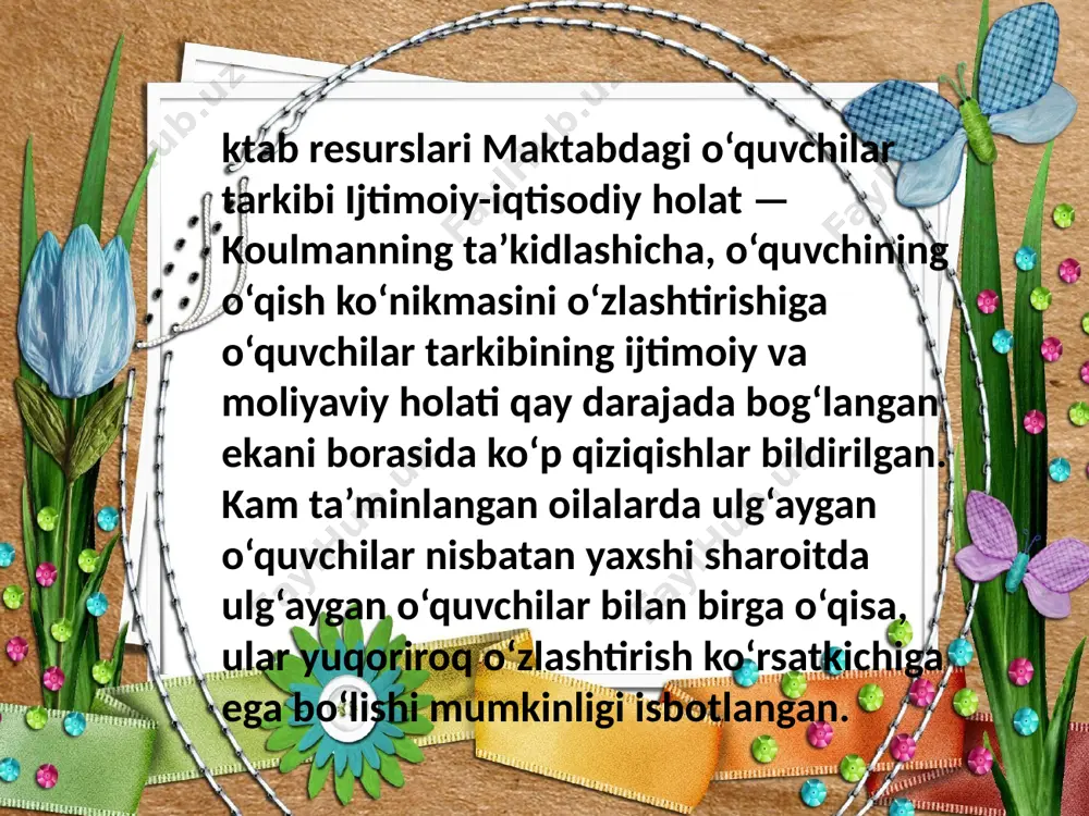 maktab muhiti pirls tadqiqotida - Page 5