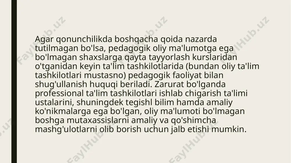 ta'lim to'g'risidagi qonun - Page 5