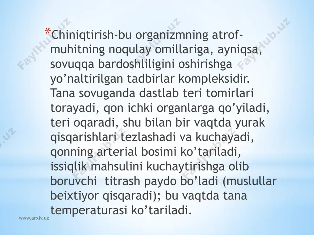 o’zgarishlar ro’y berdi. ag haqidagi asrlar mobaynida shakllangan tasavvurlar tanqidiy muhokamaga uchradi va ko’p jihatdan xatoligi tan olindi. arterial gipertenziya qanday parhez qilinadi www.arxiv.uz parhez qiling www.arxiv.uz e’tiboringiz uchun rahmat www.arxiv.uz image1.jpeg image2.jpeg image3.jpeg image4.jpeg image5.jpeg image6.jpeg image7.jpeg image8.jpeg image9.jpeg image10.jpeg image11.jpeg