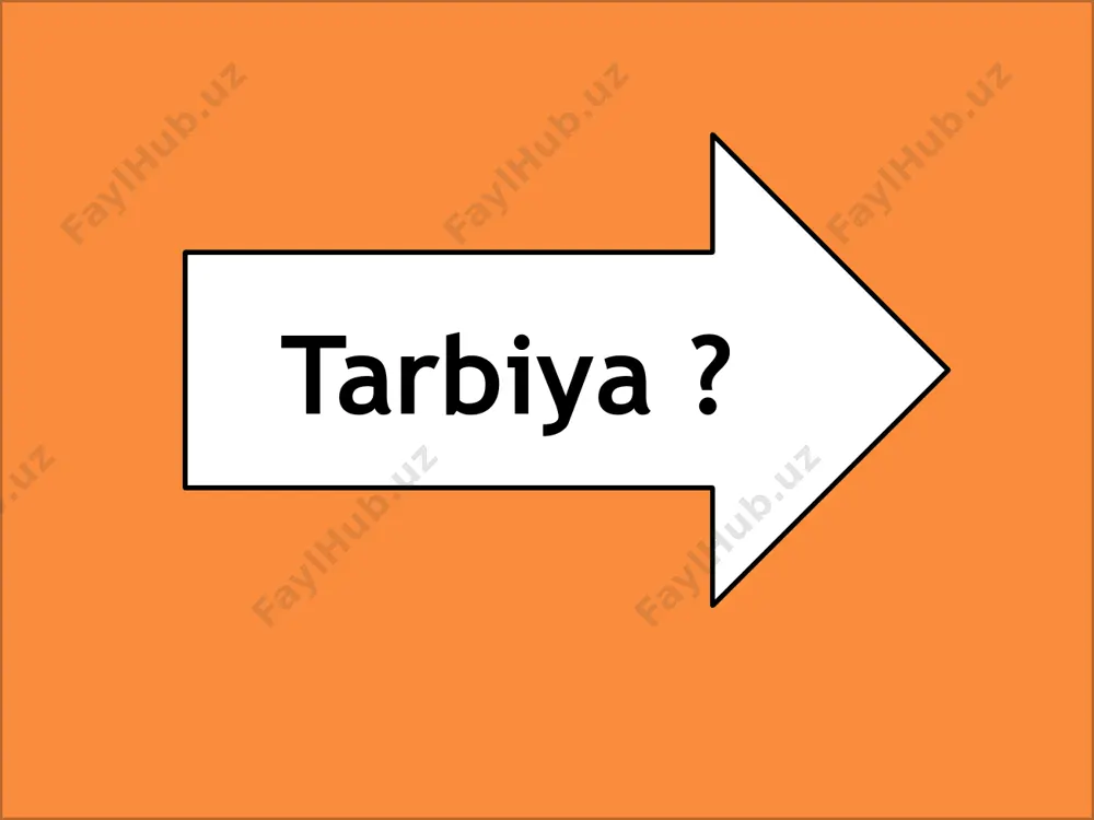 tarbiyaning maqsadi va umumiy vazifalari - Page 5