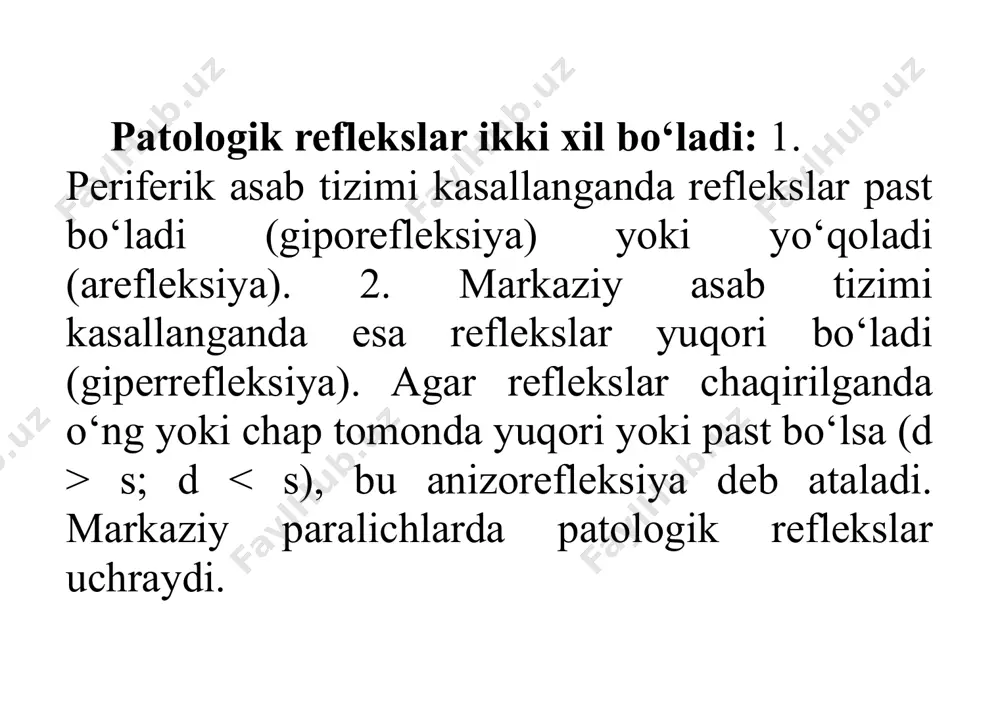 atadi va 1-1,5 minut mobaynida boshini tutib tura oladi. 2-3 oylik bolada yozuvchi muskullarga nisbatan bukuvchi muskullar tonusi ortiq bo’ladi. bola ikki oyligidan boshlab boshini tutib tura oladi. 4-5 oyligidan boshlab esa ko’rgan narsalarini ushlash uchun koordinatsiyalashgan harakatlar bajara boshlaydi. 5 oylik bola har bir predmetni qo’lida 20-30 sekund ushlab tura oladi va og’ziga olib boradi. 5-6 oyligidan boshlab o’zi o’tira oladi va tik turishga harakat qiladi. 7 oyligidan boshlab mustaqil o’tiradi, kattalar yordamida tik tura boshlaydi. 8 oyligida narsalarga suyanib turadi, narsalarni ushlab yurishga harakat qiladi. 9 oyligidan boshlab hech qanday tayanchsiz o’zi mustaqil tik turadi, bir qo’lidan ushlaganda yura oladi, asta-sekin mustaqil o’zi yurishga harakat qiladigan bo’ladi. bolalarda harakat shartli reflekslarining hosil bo’lishida harakat ko’nikmalarini shakllanishida propriotseptorlar bilan birga ko’rish, eshitish, teri retseptorlarining ta’sirlanishlari muhim ahamiyatga ega bo’lib hisoblanadi. vaqtga hosil qilinadigan shartli reflekslar yangi tug’ilgan bola hayotining 7-8 kunidan boshlab, unda onasining emizish vaqtiga nisbatan shartli refleks …