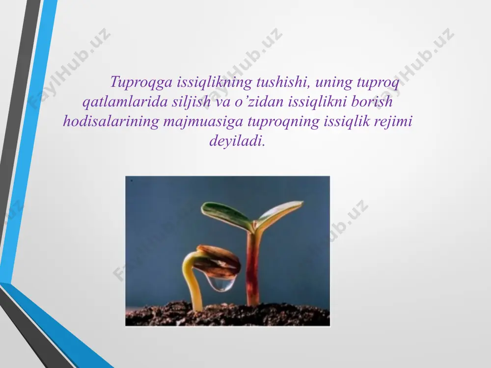 tuproqning issiqlilik xossasi va rejimi - Page 5