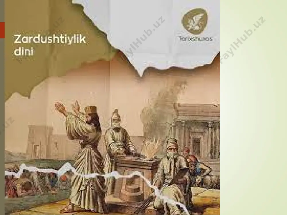 abilalari peshqadam vakillarining koʻpxudolik udumlariga qarshi harakatiga qoʻshildi va 19 yoshida yakka tangrini kashf etish umidida sablon togʻiga chiqib ketadi. 20 y. gʻorda yashaydi. rivoyatlarga koʻra, 3. navroʻz kunlarining birida kohinlar boshchiligida muqaddas ichimlik — "hum" tayyorlashga kirishgan. manbalarning xabar berishicha, zardusht eramizdan avvalgi, taxminan, 570 yillarda tugʻilgan ilohiyotchi, faylasuf, shoirdir. zardusht oʻrta osiyodagi koʻpxudolikka asoslangan qadimiy diniy tasavvur va eʼtiqodlarni isloh qilib yangi oqimga asos soldi. zardushtning tug‘ilgan va ilk diniy faoliyatini boshlagan joyi toʻgʻrisida ikki fikr mavjud: birinchisi „gʻarb teoriyasi“ boʻlib, unga koʻra media (hozirgi eron hududida) zardushtning vatani va zardushtiylikning ilk tarqalgan joyi hisoblanadi. bu fikr tarafdorlarining dalili — birinchidan zardushtiylikning qadimiy eron hududlarida keng tarqalganligi bo‘lsa, ikkinchidan zardushtiylikning muqaddas kitobi sanalmish avestoning bizgacha yetib kelgan nusxasi qadimiy eron-pahlaviy tilida yozilganligidir. avesto kitobi avesto-zardusht diniga amal qiluvchilarning muqaddas kitobi sifatida yagona tangriga topinish shu taʼlimotdan boshlangan. bu kitob tarkibi, ifoda uslubi va timsollar tizimi bilan adabiy manbalarga …