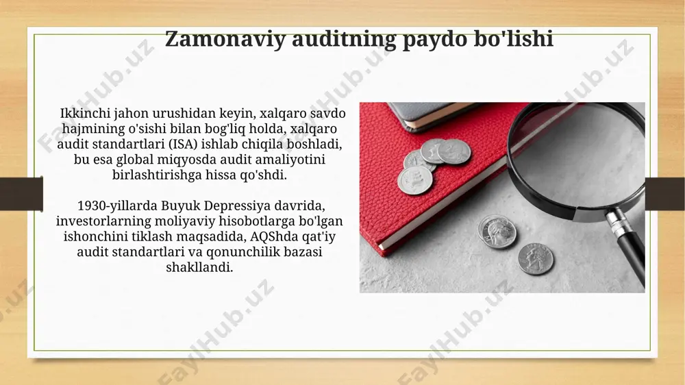 auditning mohiyati va rivojlanish tarixi - Page 5