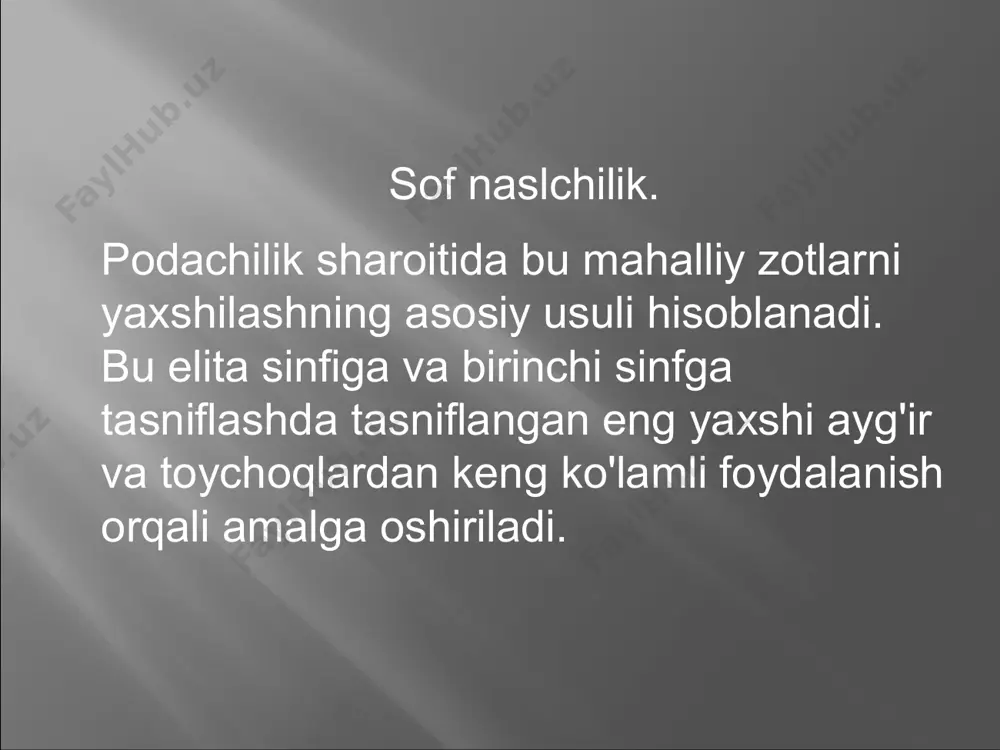 yilqichilikda zot yaratish tamoyillari - Page 4