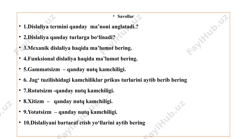 dislaliya turlari va uning namoyon bo‘lishi - Page 2