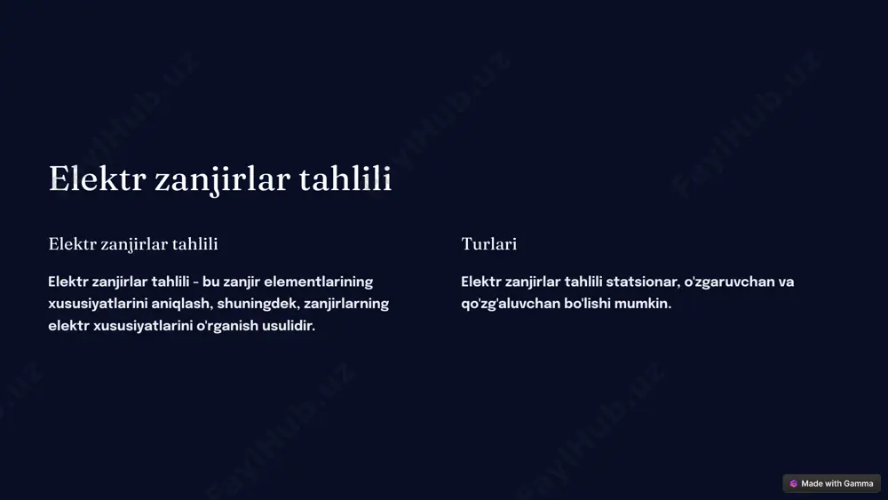 elektr zanjirlar tahlili - Page 3