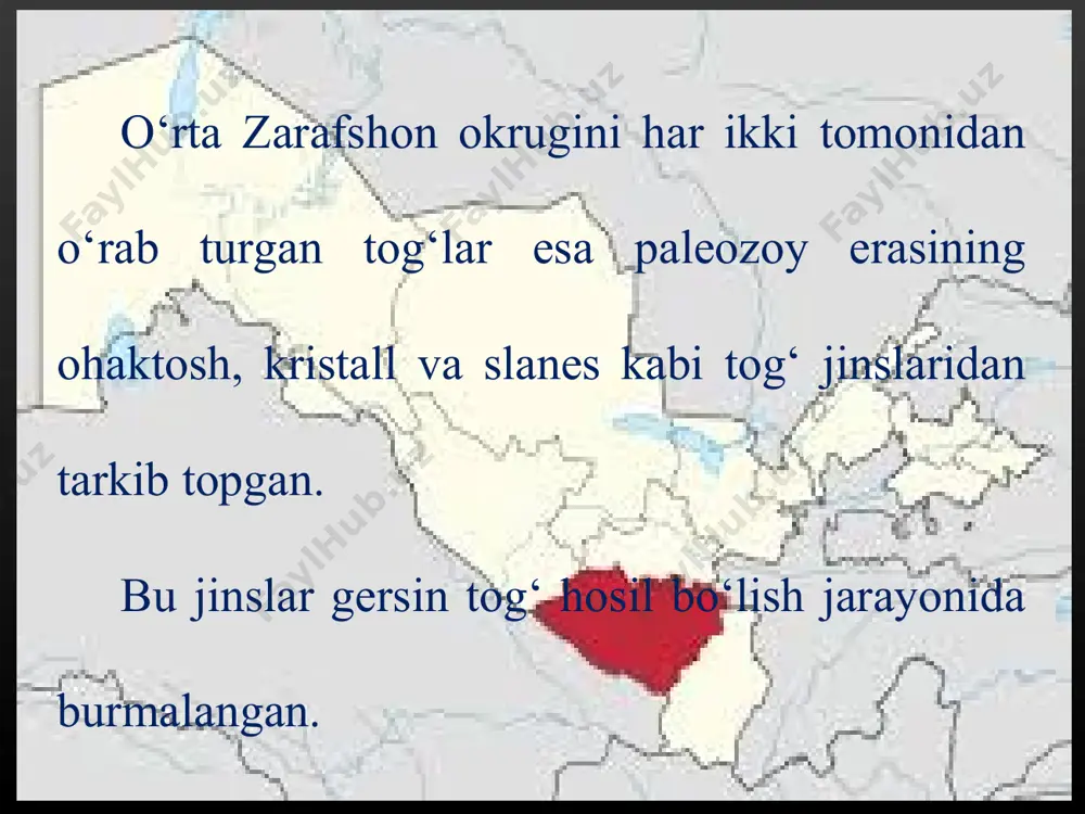 o‘rta zarafshon tabiiy geografik okrugi 7-sinf - Page 4