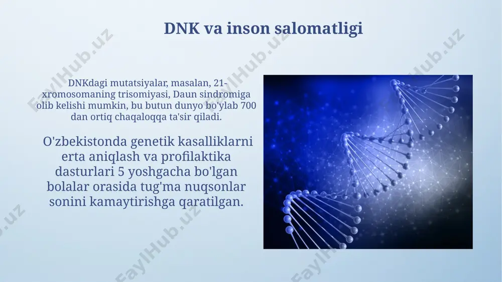 genetik kodning tarjimasi amalga oshiriladi. e'tiboringiz uchun rahmat @taqdimot_robot image4.png image5.jpg image6.jpg image7.jpg image8.jpg image9.jpg image10.jpg image11.jpg image12.jpg image13.jpg image3.jpeg