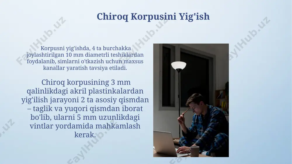 tungi yoritgich tayyorlash - Page 4