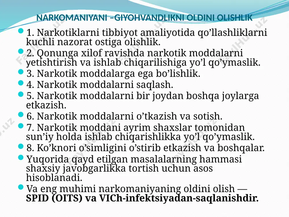 giyohvand va toksik moddalarning inson salomatligiga taʼsiri - Page 5