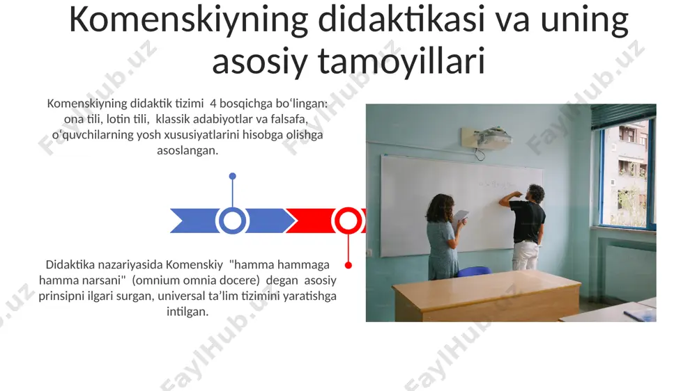 rivojlanishni ta'limning markaziy qismi deb hisoblagan. avloniy va komenskiy pedagogik qarashlarining o'xshash va farqli jihatlari avloniyning axloqiy tarbiya tizimi avloniy o'zining pedagogik tizimida jismoniy tarbiya bilan bir qatorda, intellektual va axloqiy tarbiyaning uyg'un rivojlanishiga alohida e'tibor qaratib, 4 ta asosiy yo'nalishni belgilash orqali buni amalga oshirgan. uning tizimida milliy qadriyatlar, diniy ta'limotlar va umuminsoniy axloq tamoyillarining uyg'unligi muhim o'rin egallab, kamida 7 ta asosiy fazilatni shakllantirishga qaratilgan. avloniy va ushinskiy pedagogik qarashlarining o'xshash va farqli jihatlari avloniy va ushinskiy ikkalasi ham milliy ta’limning ahamiyatini ta’kidlashgan, biroq avloniy diniy ta’limga 20% ko'proq urg'u bergan, ushinskiy esa dunyoviy bilimlarga ustunlik bergan. avloniyning pedagogik tizimi ko'proq milliy madaniyatga, an’analarga asoslangan (taxminan 70%), ushinskiyning tizimi esa umumbashariy qadriyatlar va ilmiy yondashuvlarga (taxminan 80%) ko'proq tayangan. uch mutafakkirning ta'lim mazmuni haqidagi fikrlari komenskiyning didaktikasi tabiatshunoslikka, avloniyning pedagogikasi milliy g'oyalarga, ushinskiyning tizimi esa psixologik asoslarga tayangan holda, ta'lim mazmunining 50% amaliy mashg'ulotlarga qaratilgan. ushbu mutafakkirlarning ta'lim …