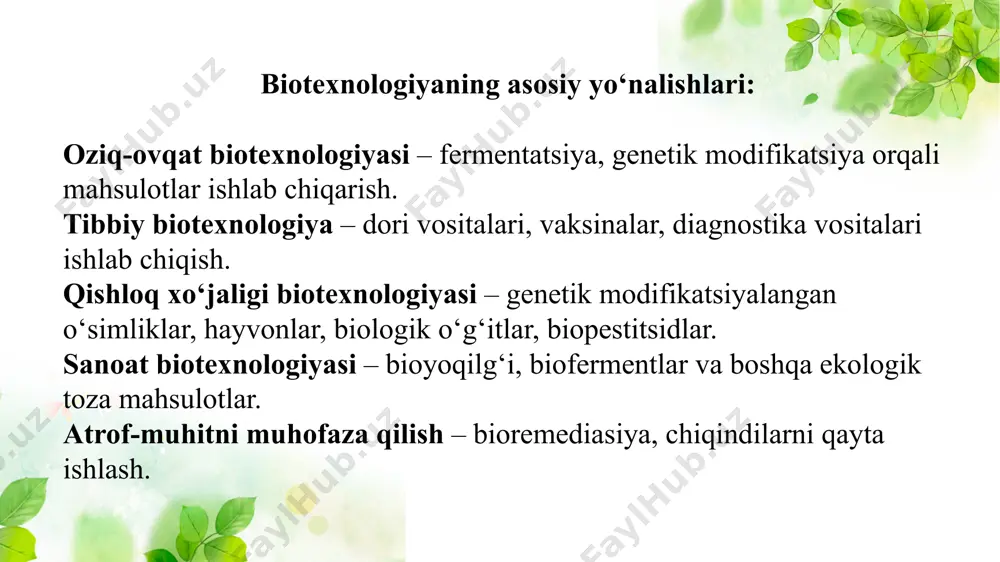genetika va seleksiya asoslari taqdimoti - Page 5