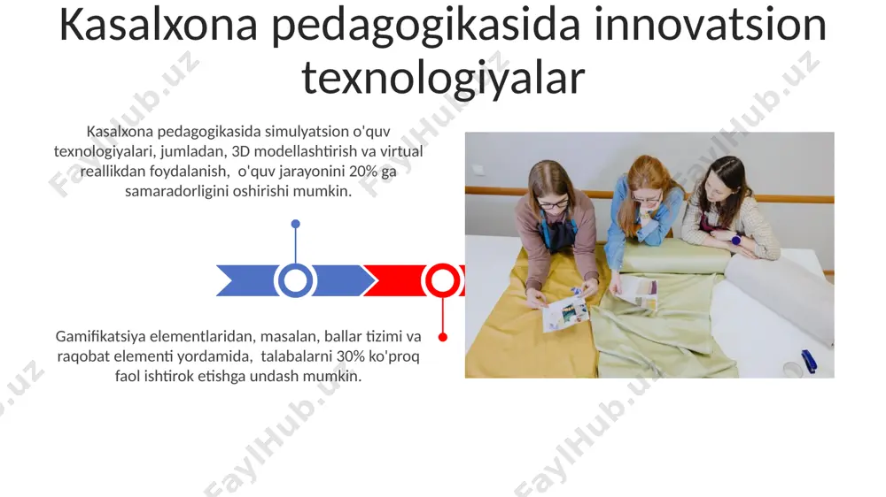 di. o'qituvchilar malakasini oshirish bo'yicha 10 soatlik maxsus treninglarni o'tkazish orqali, pedagogik ko'nikmalarini 15% ga yaxshilash mumkin va bu kasalxona pedagogikasi samaradorligiga ijobiy ta'sir ko'rsatadi. kasalxona pedagogikasi samaradorligini oshirish yo‘llari e'tiboringiz uchun rahmat @taqdimot_robot image4.jpg image5.jpg image6.jpg image7.jpg image8.jpg image9.jpg image10.jpg image11.jpg image12.jpg image1.jpeg image2.jpeg
