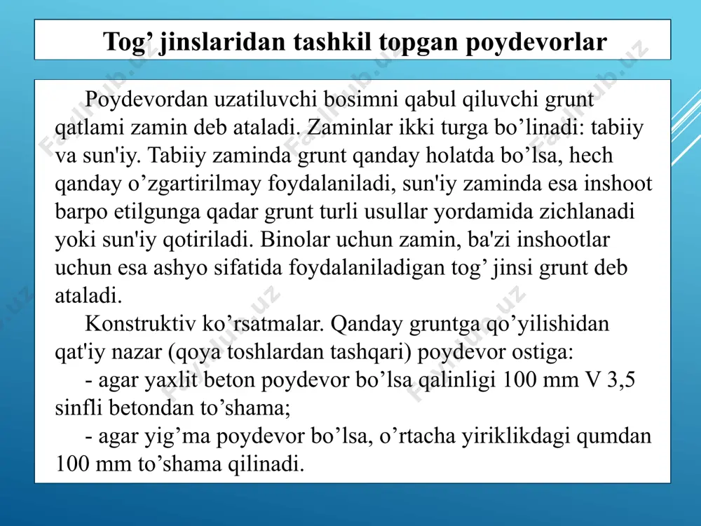 ustunqoziqlarni gruntga qoqish usullarining kamchiliklari - Page 3