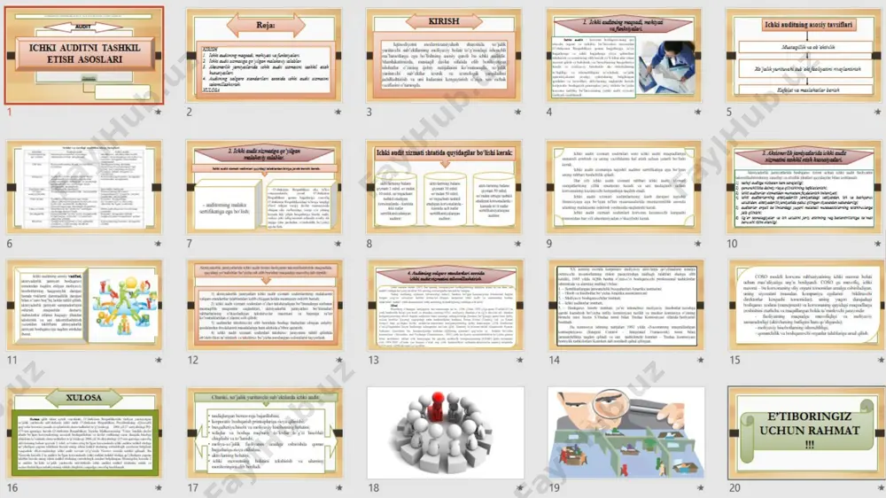 ichki auditni tashkil etish asoslari - Page 3