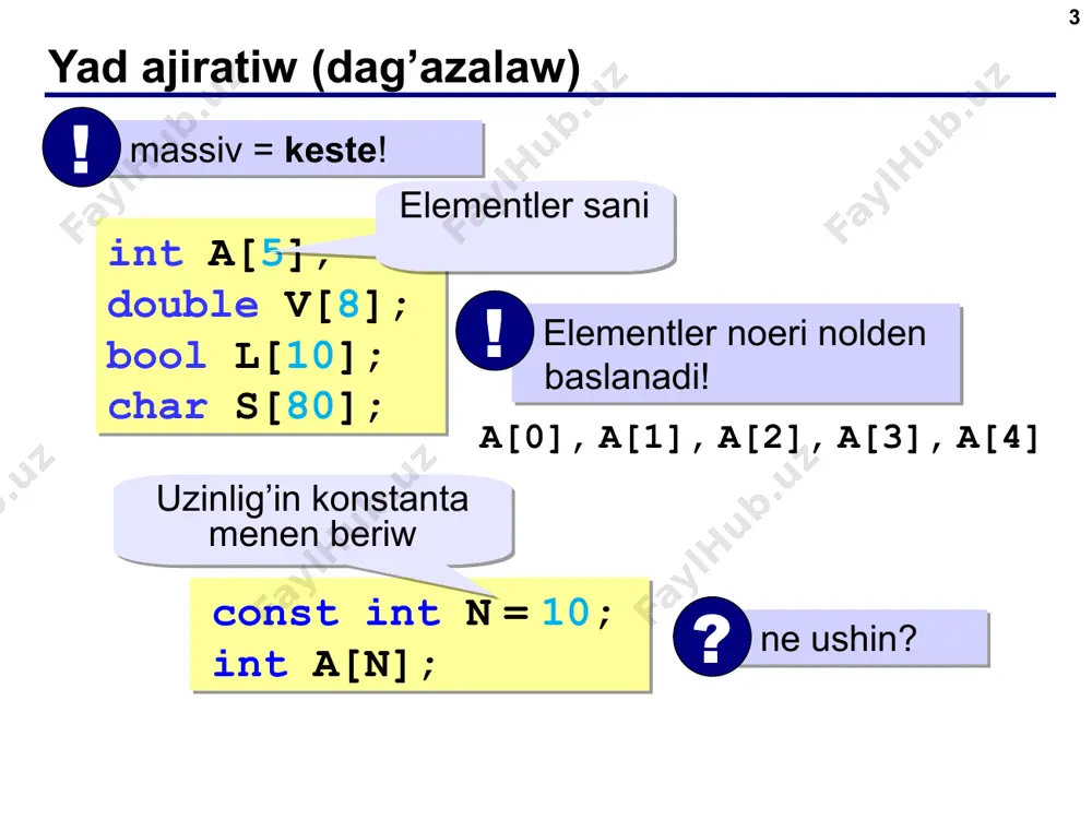 massivlar - Page 3