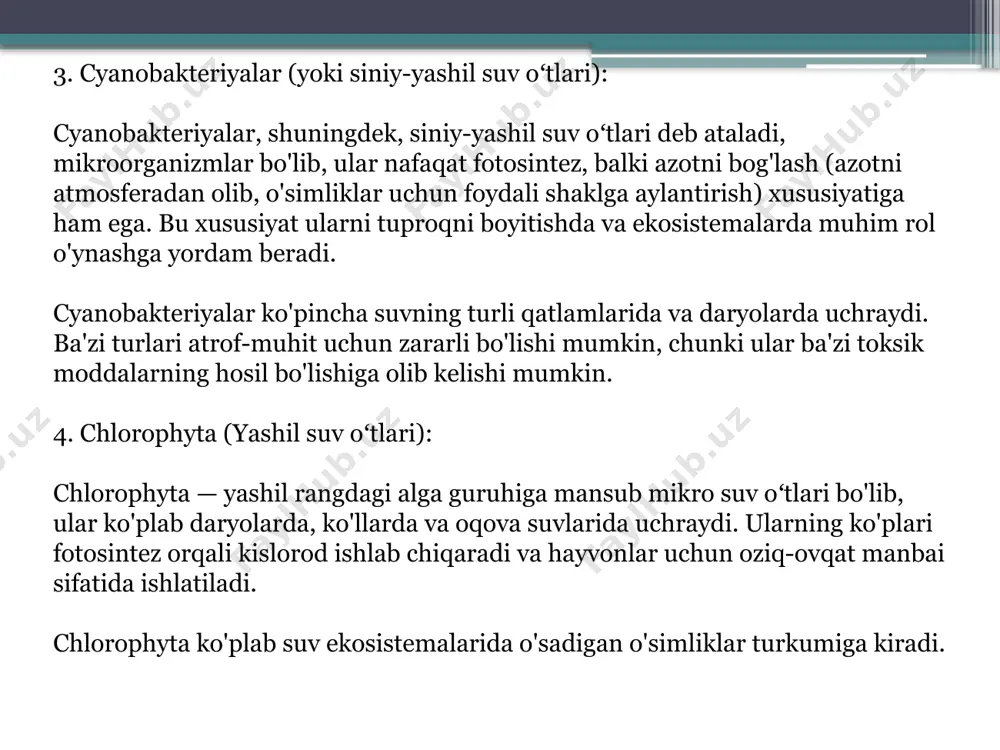 mikro suv o'tlari - Page 5