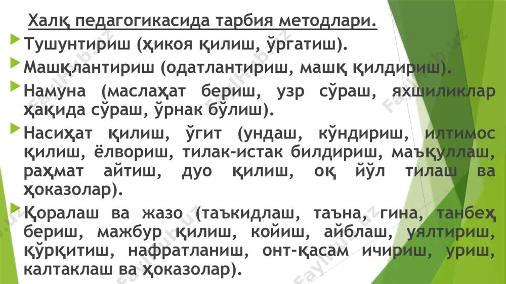 tarbiya metodlari - Page 5