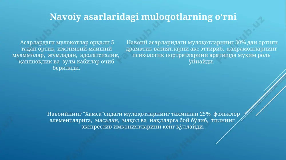 navoiy asarlaridagi dialoglar tahlili - Page 5