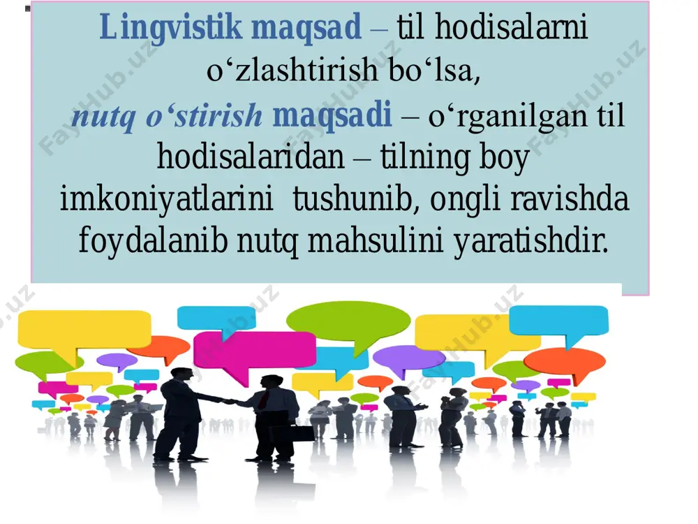 a tilini o‘qitishda nazariyani amaliyotga bog‘lash deganda o‘quvchilarning tildan egallayotgan ilmiy-nazariy bilimlarini amalda qo‘llashni ta’minlash, ularni mustaqil turmush uchun zarur bo‘lgan amaliy ko‘nikmalar bilan qurollantirishni tushunamiz. nazariyani amliyotga bog‘lash ona tili o‘qitishni foydali maqsadlarga burish, o‘rganilayotgan til hodisalarini o‘quvchilarning nutqiy faoliyatini rivojlantirishga bo‘ysindirish, til ta’limini hayot bilan bog‘lash bilan, kundalik turmush bilan, odamlarning mehnat faoliyati bilan bog‘lash demakdir. . “o‘quvchi o‘z ona tilining qonun-qoidalarini bilsa, u savodli yozadi”, - degan fikr mavjud. “o‘quvchi o‘z ona tilini bilsa, unga qoidalarni o‘rgatish shart emas ”, - degan fikr mavjud. ‘ ona tilini o‘qitishda onglilik, faollik va mustaqillik tamoyili ona tili materiallarining ongli o‘zlashtirishlarini ta’minlash o‘qituvchi oldiga qator talablarni qo‘yadi. bu talablar:  o‘quv materialining bolalar yosh xususiyati va bilim saviyasiga mos tushishi, ularning o‘quv imkoniyatlariga to‘g‘ri kelishi;  o‘rganiladigan materialni o‘rganilgan materiallar bilan uzviy bog‘lash;  grammatik tushunchalar yuzasidan bolalarning fikrlash faoliyatini yuzaga keltirish; zaruriyat tug‘ilganda ana shu tushunchalarni qisqa va tushunarli …