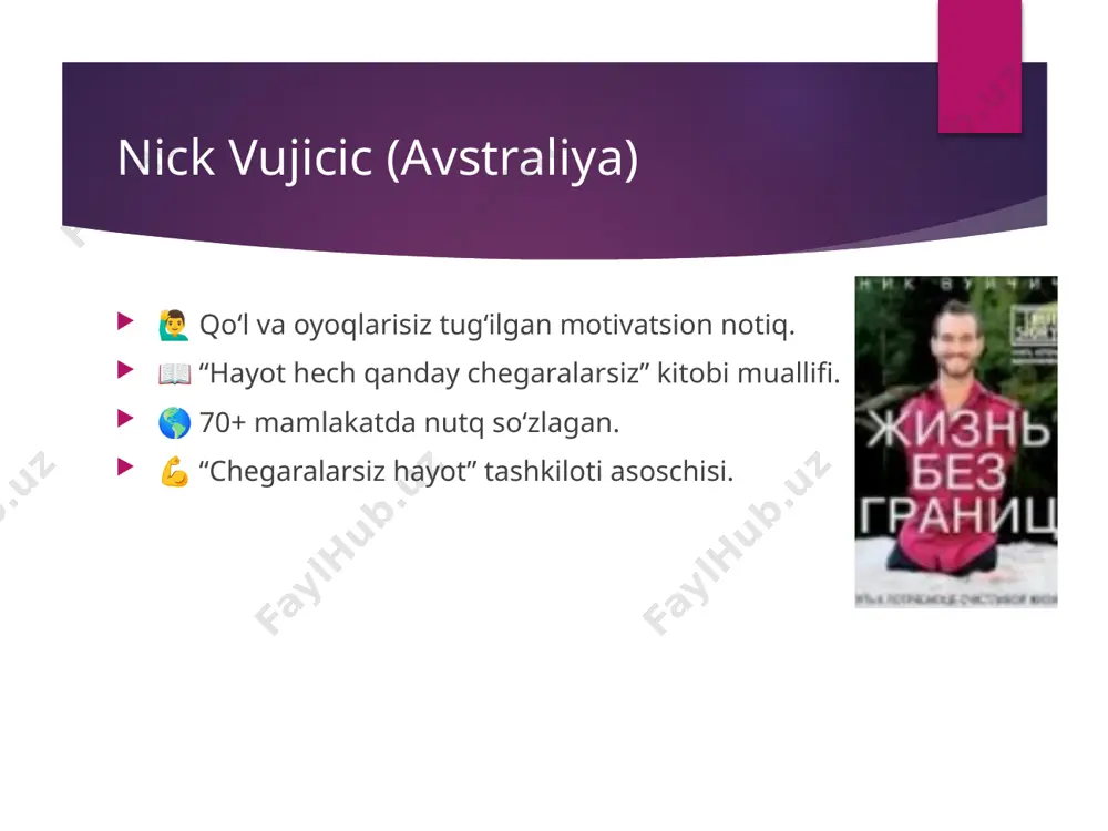 imkoniyati cheklangan taniqli insonlar - Page 4