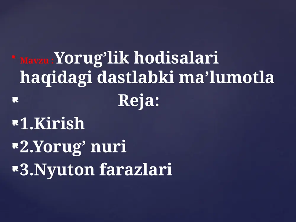 yorug‘lik hodisalari - Page 2
