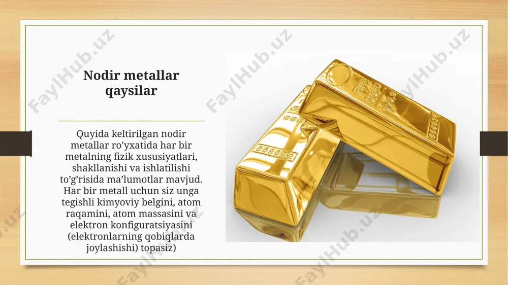 nodir metallar haqida - Page 5
