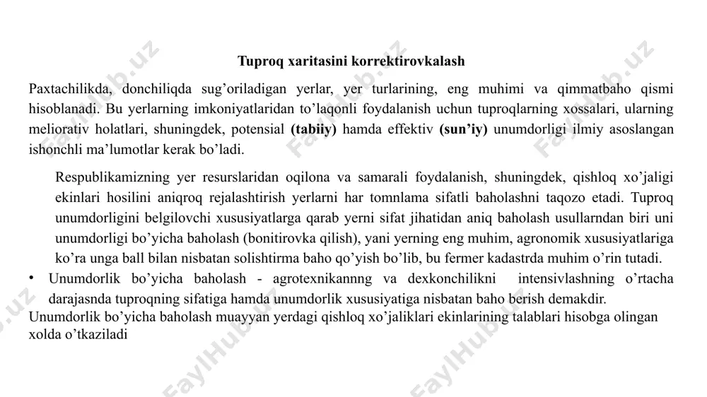 lumotlar bazasini yaratish, uni kelgusida tahlil qilish va bosmaga chiqarish uchun saqlashdan iborat. geoaxborot tizimining vazifasini faqatgina kompyuter orqali raqamli karta ishlab chiqarish deb tushunish toʻgʻri emas, chunki ushbu tizim orqali olingan ma’lumotlar tahlil etilib, muhim qarorlar qabul qilishda ham qoʻllaniladi. bu tizim bizga an’anaviy usulda yaratiladigan jadval ma’lumotlardan farqli ravishda ma’lumotlar soʻrovi, turli qatlamlarni birlashtirish kabi operatsiyalarni bajarish imkonini beradi. “geoaxborot tizimi – bu asosiy vazifalari tabiat va jamiyat hodisalarining geofazoviy ma’lumotlarini maxsus vositalar yordamida toʻplash, saqlash, boshqarish, tahlil qilish, modellashtirish va tasvirlashdan iborat boʻlgan mutaxassis va tahlilchilar boshqaruvi ostidagi umumlashgan dasturiy tizimdir”. geoaxborot tizimiga yana turlicha ta’riflar keltirish, u haqidagi muhokamalarni davom ettirish mumkin, biroq barcha ta’riflarning zamirida yuqorida keltirilgan asosiy ma’no yotadi. shuning uchun keltirilgan ta’rifni bosh ta’rif deb qabul qilish mumkin. yuqorida berilgan ta’rifdagi fazoviy-geografik ma’lumotlar turkumi deganda barcha yer toʻgʻrisidagi ma’lumotlarni, jumladan koordinatalarni, yer uchastkalari chegaralarini, ular joylashgan joy to’g’risidagi ma’lumotlarni, joyning huquqiy va iqtisodiy …