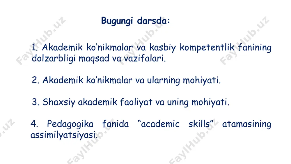 akademik ko'nikmalar va kasbiy kompetentlik - Page 5