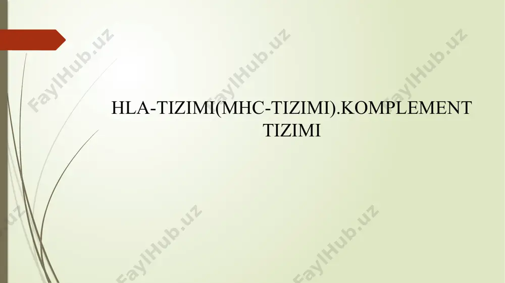 ataladigan t-limfotsitlarni o'ziga tortadi. ba'zi yangi ishlar mhc i da 10 aminokislotadan, 11-14 aminokislotadan uzunroq antijenlarni taqdim etishi va sitotoksik t-hujayra reaktsiyasini keltirib chiqarishi mumkinligini taklif qildi. mhc i sinf oqsillari hla oqsillaridan farqli o'laroq, 15-xromosomadagi gen tomonidan kodlangan b2-mikroglobulin bilan bog'lanadi mhc ii sinfiga mos keladigan hlalar ( dp , dm , do , dq va dr ) hujayra tashqarisidan t-limfotsitlarga antigenlarni taqdim etadi. ushbu maxsus antijenler t-yordamchi hujayralar (shuningdek, cd4 -musbat t hujayralari deb ataladi) ko'payishini rag'batlantiradi , bu esa o'z navbatida antikor ishlab chiqaruvchi b-hujayralarni ushbu o'ziga xos antigenga antikor ishlab chiqarishni rag'batlantiradi. o'z-o'zidan antijenler tartibga soluvchi t hujayralari tomonidan bostiriladi . immun tizimiga ma'lum bir hla turi bo'yicha antijenlarning qaysi (bo'laklari) taqdim etilishini bashorat qilish qiyin, ammo bu bilan bog'liq texnologiya yaxshilanmoqda. mhc iii sinfiga mos keladigan hla'lar komplement tizimining komponentlarini kodlaydi hla boshqa rollarga ega. ular kasallikdan himoya qilishda muhim ahamiyatga ega. ular organ transplantatsiyasini …