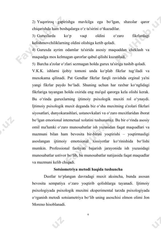 ijodkorlikka undash, uning muvaffaqiyatsizliklariga hamdardlik ko'rsatish, hatto haqiqiy hayotda g'ayrioddiy g'oyalarga ham sabr-toqatli bo'lish muhimdir. kundalik hayotdan sharhlar va qoralashlarni istisno qilish kerak. ammo ba'zi g'arb psixologlari hali ham ijodkorlik bolaga xos va faqat uning o'z fikrini erkin ifoda etishiga to'sqinlik qilmaslik kerak, deb hisoblashsa ham, eng yuqori ijodiy salohiyatga ega bo'lgan bolani o'rgatish uchun mos sharoitlarni yaratish etarli emas. ammo amaliyot shuni ko'rsatadiki, bunday aralashmaslik etarli emas: hamma ham bolalar ijodga yo'l ochib bera olmaydi va ijodiy faoliyatni abadiy saqlay olmaydi. ma'lum bo'lishicha, (va pedagogik amaliyot buni tasdiqlaydi), agar siz o'qitishning tegishli usullarini tanlasangiz, hatto maktabgacha yoshdagi bolalar ham ijodkorlikning o'ziga xosligini yo'qotmasdan, o'zlarini o'rgatilmagan tengdoshlariga qaraganda yuqori darajadagi ishlarni yaratadilar. hozirda bolalar to‘garak va studiyalari, musiqa maktablari, san’at maktablari keng ommalashgani bejiz emas. albatta, bolalarga nimani va qanday o'rgatish kerakligi haqida hali ko'p bahs-munozaralar mavjud, ammo o'rgatish kerakligi shubhasizdir. bolalarning ijodiy qobiliyatlarini tarbiyalash maqsadli jarayonga aylangandagina samarali bo'ladi, …