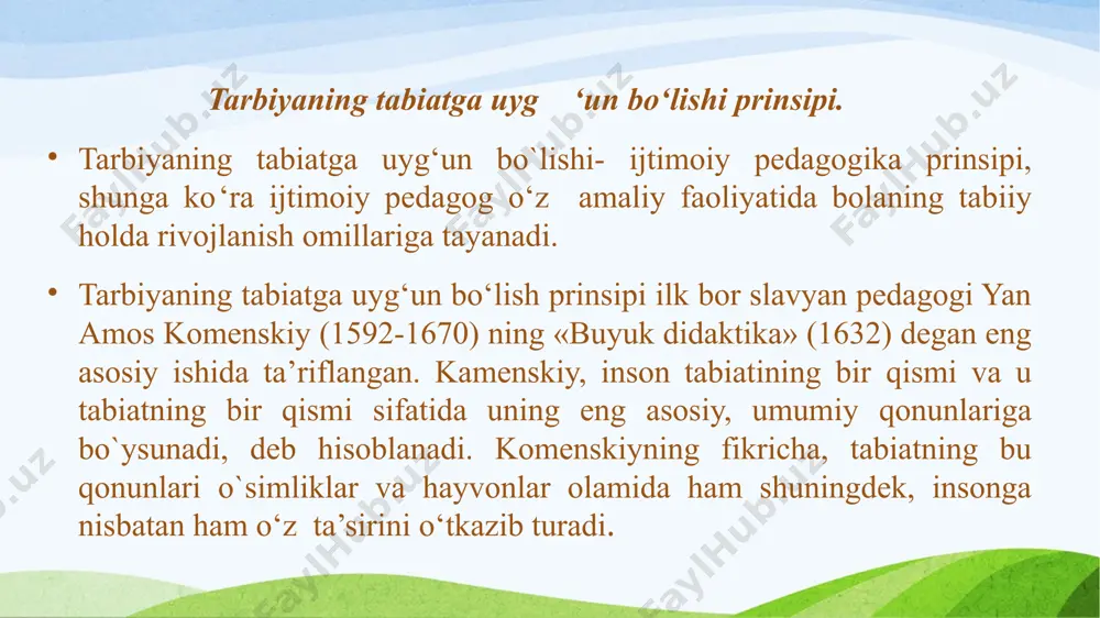 n farqli jihati quyidagi jadvalda aks etgan. pedagogika hamda ijtimoiy pedagogika fani kategoriyalari: pedagogika ijtimoiy pedagogika · ta'lim  o`qitish  tarbiya  pedagogik faoliyat  ijtimoiy ta'lim  o`qitishning ijtimoiy jihatlari  ijtimoiy tarbiya  ijtimoiy pedagogik faoliyat  ijtimoiylashuv  ijtimoiy institut  ijtimoiy adaptatsiya  ijtimoiy reabilitatsiya pedagogik faoliyat- bu ta’lim-tarbiya vositasida o‘quvchilarga ijtimoiy madaniyat tajribalarini singdirishga qaratilgan kasbiy faoliyatdir. ijtimoiy pedagogik faoliyat- bu bolaning ijtimoiylashuviga, ularga ijtimoiy madaniyat tajribalarini singdirishga, jamiyatda o`z-o`zini boshqarishga sharoitlar yaratishga qaratilgan kasbiy faoliyatdir. u ma'lum shaxsga qaratilgan bo`lib, aniq manzilga yo`naltirilgan faoliyatdir. ijtimoiy pedagogik faoliyat quyidagi xususiyatlarga ega. ta'lim tashkilotlaridagi ijtimoiy-pedagogik faoliyat, bolalar tashkilotlaridagi ijtimoiy-pedagogik faoliyat, bolalarning ijodkorligini oshirish va dam olishini tashkil etishga mas'ul tashkilotlardagi ijtimoiy-pedagogik faoliyat. ijtimoiy-pedagogik faoliyatning asosiy yo`nalishlari qo`yidagilar hisoblanadi. dezadaptatsiyaga uchragan bolalarni profilaktika qilish, ijtimoiy me'yorlardan chekingan (o`qish) bolalarni ijtimoiy reabilitatsiya qilish. bu ishlar ikki shaklda amalga oshiriladi: 1.bevosita bolaning o`zi bilan olib boriladigan ishlar. 2.bolaning …