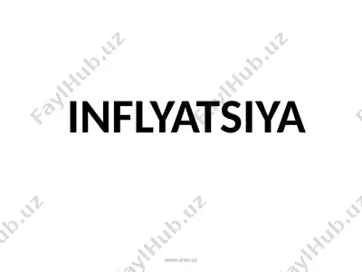 inflyatsiya — PPTX