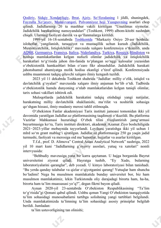 atag‘on qurbonlarini oqlash jarayoni 1956 yildan boshlandi. 1956–57-yillarda juda ko‘pchilik, xususan, fayzulla xo‘jayev, akmal ikromov, abdulla qodiriy, abdulhamid cho‘lpon kabi ko‘plab juda mashhur millat farzandlari oqlanadi. shu bilan birga, o‘sha paytda ham yaqin farzandlari borlargina tashabbus ko‘rsatib, qatag‘onga uchragan ota-onalari, bobo-momolarining nomini oqlab olishdi. biroq farzandlari yoki oqlash to‘g‘risida iltimosnoma yoki talabnoma kelib tushmagan aksariyat qatag‘on qurbonlarining nomi oqlanmay qolib ketgan. qatag‘on davrida jinoiy javobgarlikka tortilgan o‘zbekistonliklarning oqlanganlik bo‘yicha ko‘rsatkichlari sobiq ittifoqdagi boshqa respublikalar bilan solishtirganda, eng past. 50-yillarda jadal boshlangan oqlash jarayoni 60-yillarga kelib birdan to‘xtadi. va 70–80-yillarda bir-ikki holatni hisobga olmasa, aytarli hech kim oqlanmadi. sssrning so‘nggi kunlarida, 1989 yili mixail gorbachyovning farmoni bilan ittifoq davrida amalga oshirilgan jinoyatlarni yopish maqsadida go‘yoki deyarli hamma oqlangan edi. shu jarayonda minglab, o‘n minglab vatandoshlarimiz oqlanib qoldi. mustaqillikka erishgandan keyin munavvarqori va boshqalar oqlandi. masalan, germaniyada o‘qib kelgan xayriniso majidxonova 2000-yillarga kelib oqlangan va bu jarayon haligacha davom etib kelayotgandi. lekin …